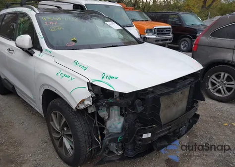 2020 Hyundai Santa Fe Limited from USA, damaged, VIN 5NMS5CAD8LH293356